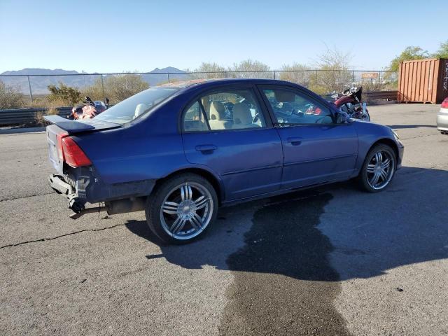 2HGES16385H519552 - 2005 HONDA CIVIC DX VP ლურჯი ფოტო 3