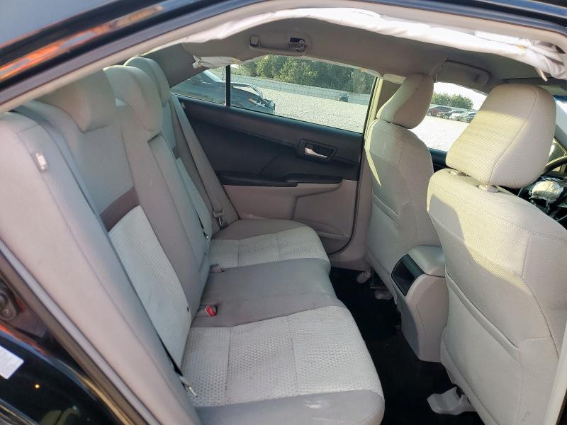 4T4BF1FK6CR260410 - 2012 TOYOTA CAMRY BASE BLACK photo 10