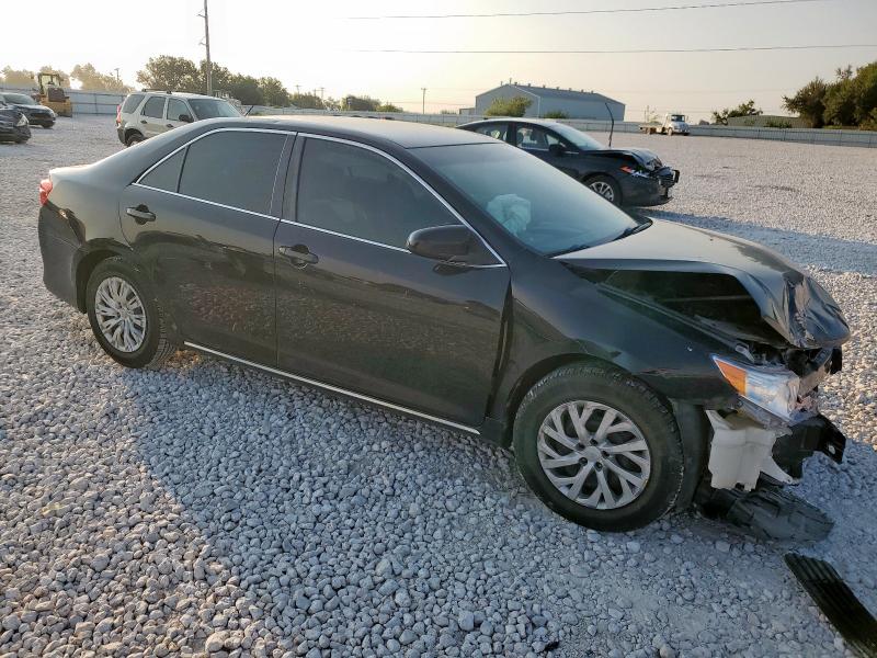 4T4BF1FK6CR260410 - 2012 TOYOTA CAMRY BASE BLACK photo 4
