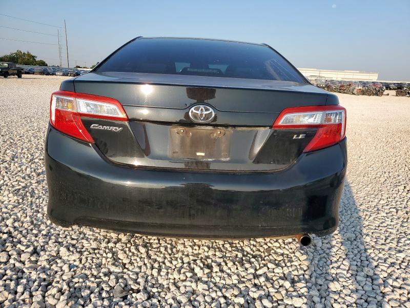 4T4BF1FK6CR260410 - 2012 TOYOTA CAMRY BASE BLACK photo 6