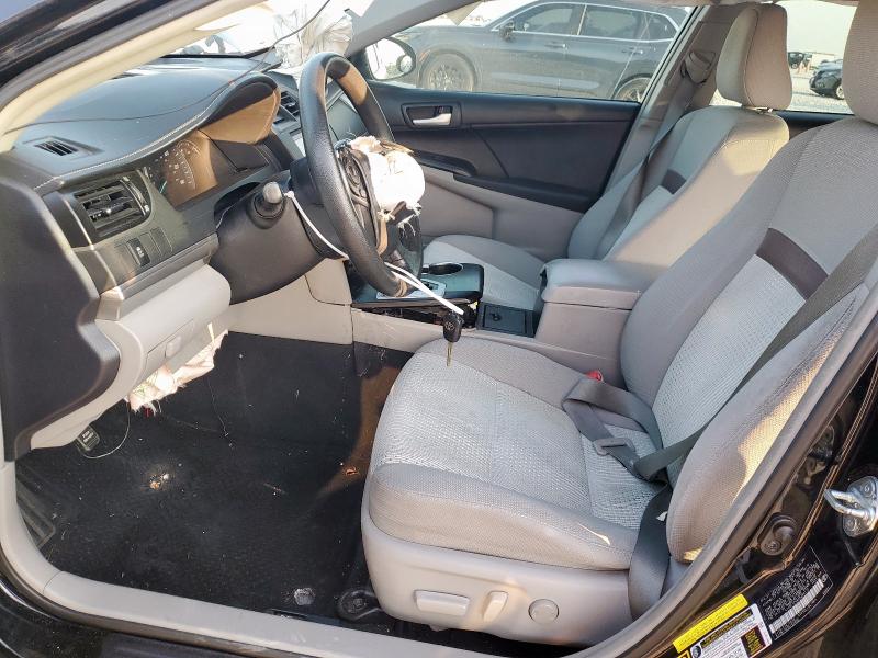 4T4BF1FK6CR260410 - 2012 TOYOTA CAMRY BASE BLACK photo 7