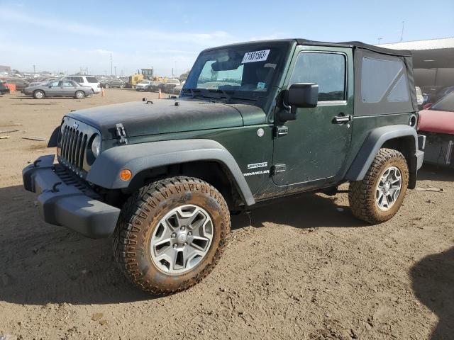 1J4AA2D16AL126826 - 2010 JEEP WRANGLER SPORT GREEN photo 1