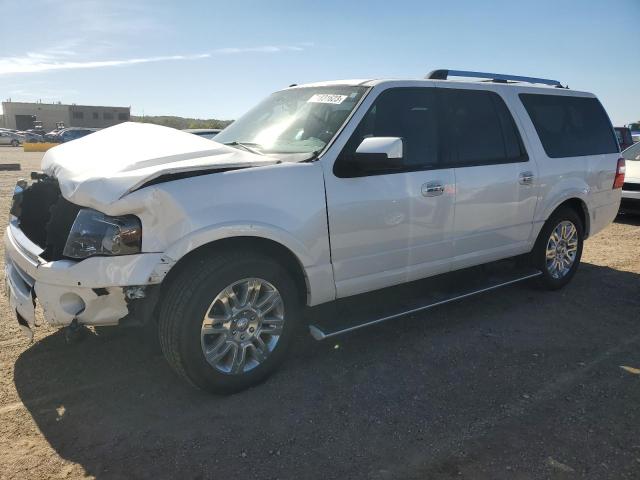 1FMJK2A51CEF17752 - 2012 FORD EXPEDITION EL LIMITED WHITE photo 1
