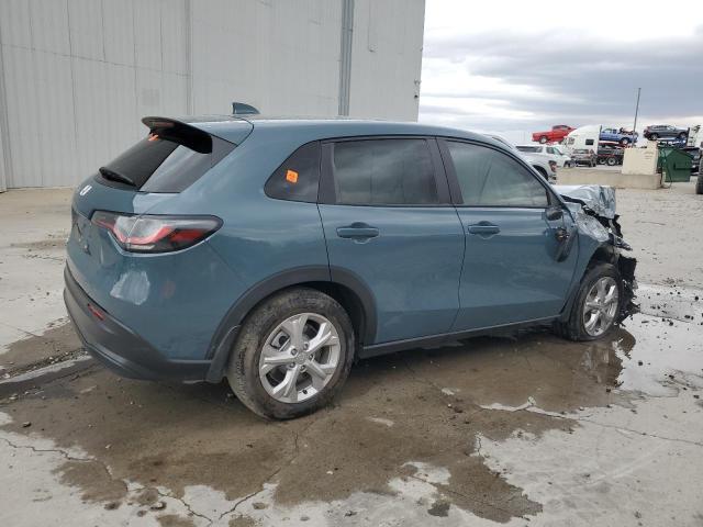 3CZRZ2H35PM720872 - 2023 HONDA HR-V LX BLUE photo 3