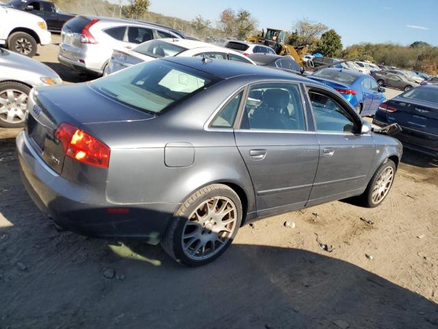 WAUAF78E57A258172 - 2007 AUDI A4 2 GRAY photo 3