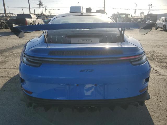 WP0AC2A99NS268142 - 2022 PORSCHE 911 GT3 BLUE photo 6