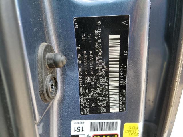 5TDDZ3DC9HS183579 - 2017 TOYOTA SIENNA XLE 蓝色 照片 12