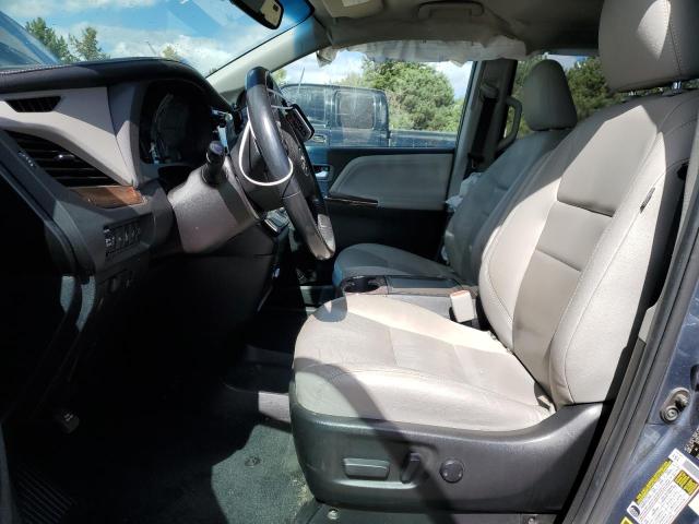 5TDDZ3DC9HS183579 - 2017 TOYOTA SIENNA XLE 蓝色 照片 7