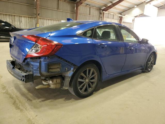 JHMFC1F39KX003285 - 2019 HONDA CIVIC EX BLUE photo 3