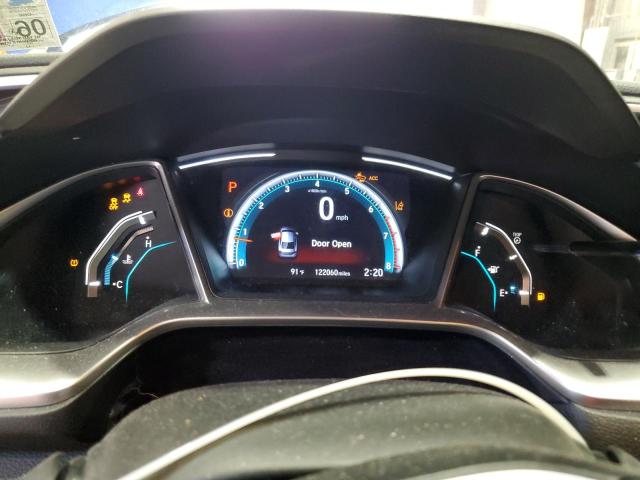 JHMFC1F39KX003285 - 2019 HONDA CIVIC EX BLUE photo 9