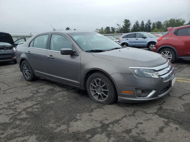 3FAHP0HA8BR194068 - 2011 FORD FUSION SE GRAY photo 4