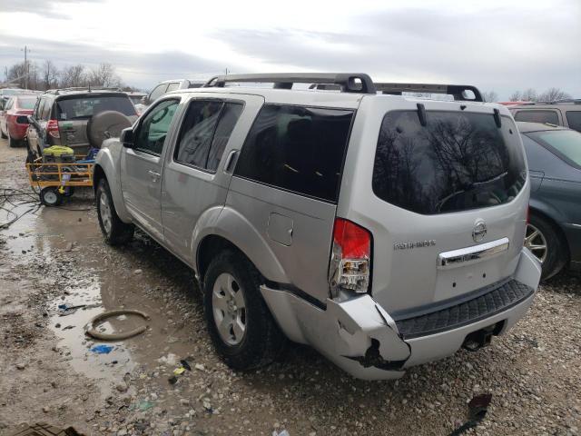 5N1AR18B39C603571 - 2009 NISSAN PATHFINDER S SILVER photo 2