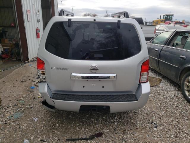 5N1AR18B39C603571 - 2009 NISSAN PATHFINDER S SILVER photo 6