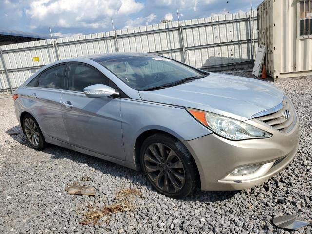 5NPEC4AB2CH397206 - 2012 HYUNDAI SONATA SE BLUE photo 4