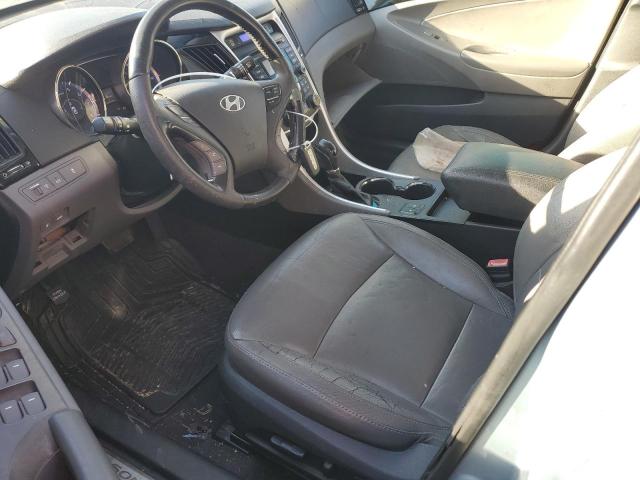 5NPEC4AB2CH397206 - 2012 HYUNDAI SONATA SE BLUE photo 7