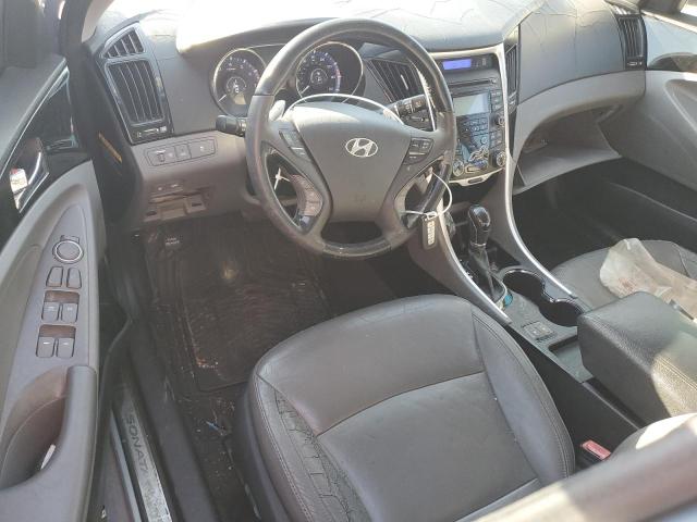 5NPEC4AB2CH397206 - 2012 HYUNDAI SONATA SE BLUE photo 8