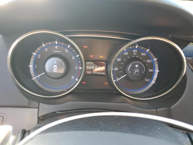 5NPEC4AB2CH397206 - 2012 HYUNDAI SONATA SE BLUE photo 9