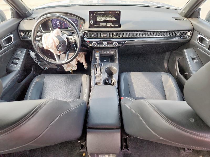 19XFL1H8XNE007408 - 2022 HONDA CIVIC SPORT TOURING GRAY photo 8