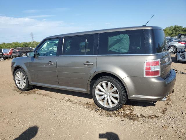 2FMGK5C86DBD20527 - 2013 FORD FLEX SEL GRAY photo 2