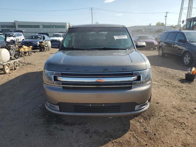 2FMGK5C86DBD20527 - 2013 FORD FLEX SEL GRAY photo 5