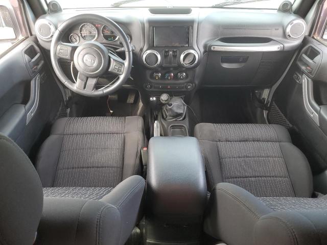 1C4AJWBG2CL238367 - 2012 JEEP WRANGLER SAHARA Gümüş foto 8