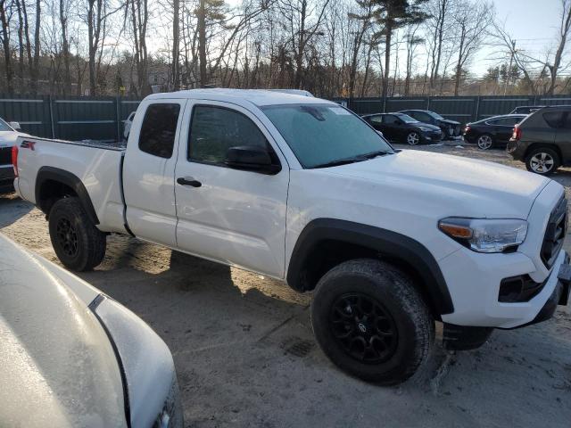 3TYSZ5AN2NT065012 - 2022 TOYOTA TACOMA ACCESS CAB WHITE photo 4