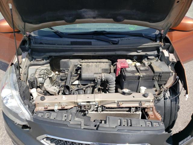 ML32A3HJ9KH001370 - 2019 MITSUBISHI MIRAGE ES Նարնջագույն լուսանկար 12