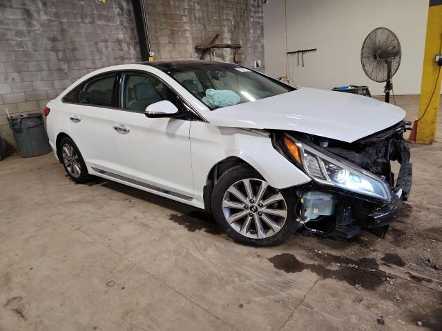 5NPE34AF8GH290055 - 2016 HYUNDAI SONATA SPORT WHITE photo 4
