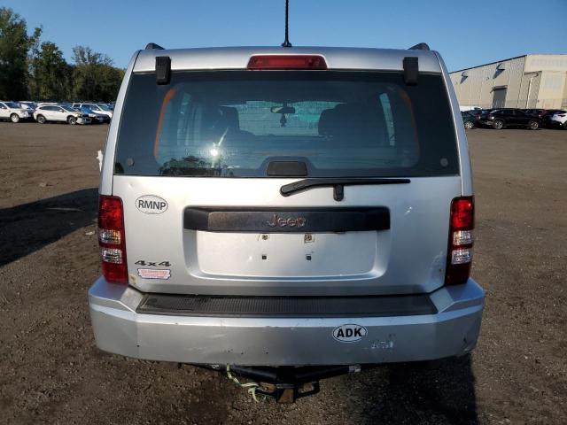 1J4PN2GKXAW179756 - 2010 JEEP LIBERTY SPORT SILVER photo 6