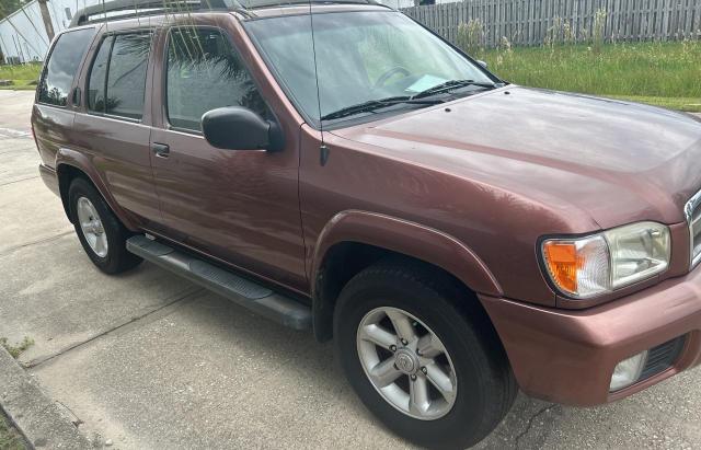 JN8DR09X83W704153 - 2003 NISSAN PATHFINDER LE BURGUNDY photo 1