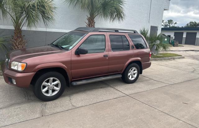 JN8DR09X83W704153 - 2003 NISSAN PATHFINDER LE BURGUNDY photo 2