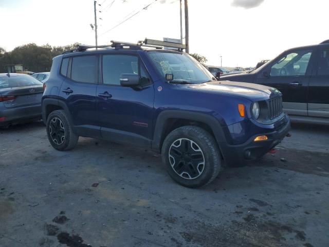 ZACCJBCB0HPE91825 - 2017 JEEP RENEGADE TRAILHAWK BLUE photo 4