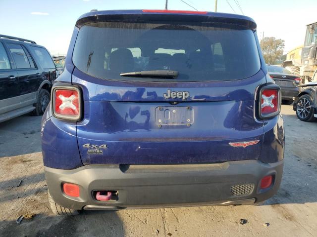 ZACCJBCB0HPE91825 - 2017 JEEP RENEGADE TRAILHAWK BLUE photo 6