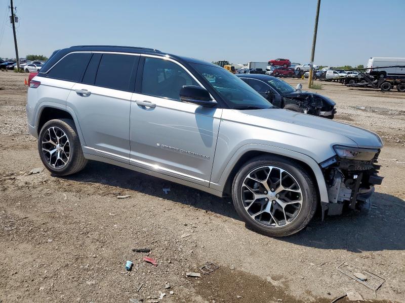 1C4RJHEGXR8587718 - 2024 JEEP GRAND CHER SUMMIT Srebrny zdjęcie 4