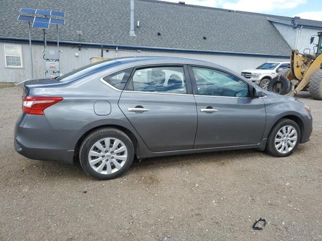 3N1AB7AP1KY214591 - 2019 NISSAN SENTRA S GRAY photo 3