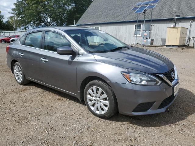3N1AB7AP1KY214591 - 2019 NISSAN SENTRA S GRAY photo 4
