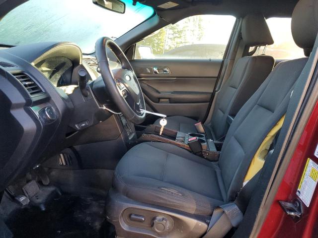 1FM5K8AR3GGC92025 - 2016 FORD EXPLORER POLICE INTERCEPTOR 栗色 照片 7