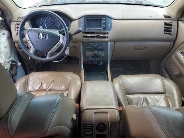 2HKYF18725H516864 - 2005 HONDA PILOT EXL BEIGE photo 8