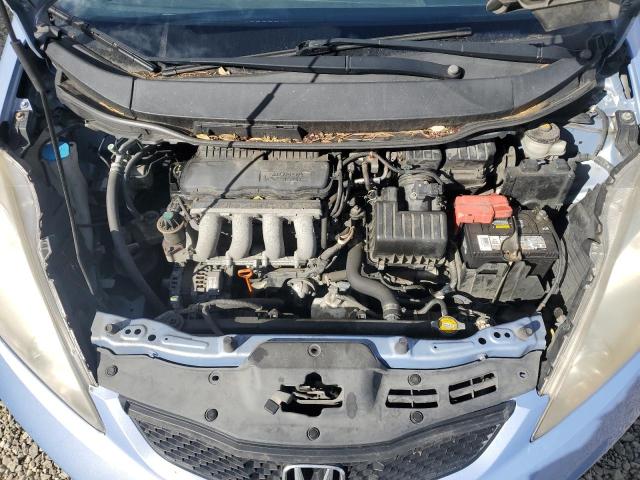 JHMGE8H4XAC009888 - 2010 HONDA FIT SPORT BLUE photo 11