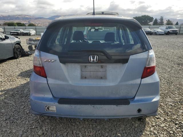 JHMGE8H4XAC009888 - 2010 HONDA FIT SPORT BLUE photo 6