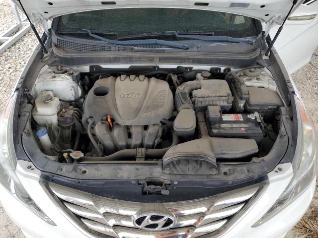 5NPEC4AC3BH258919 - 2011 HYUNDAI SONATA SE WHITE photo 11