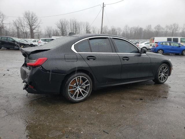 3MW5R7J00L8B38518 - 2020 BMW 330XI Negro foto 3