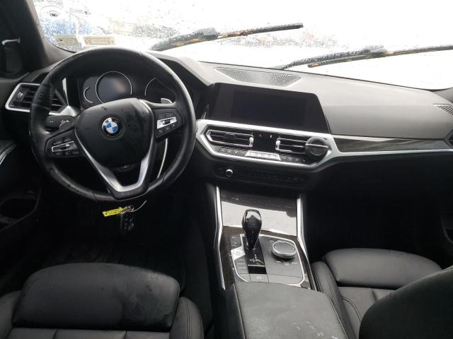 3MW5R7J00L8B38518 - 2020 BMW 330XI BLACK photo 8