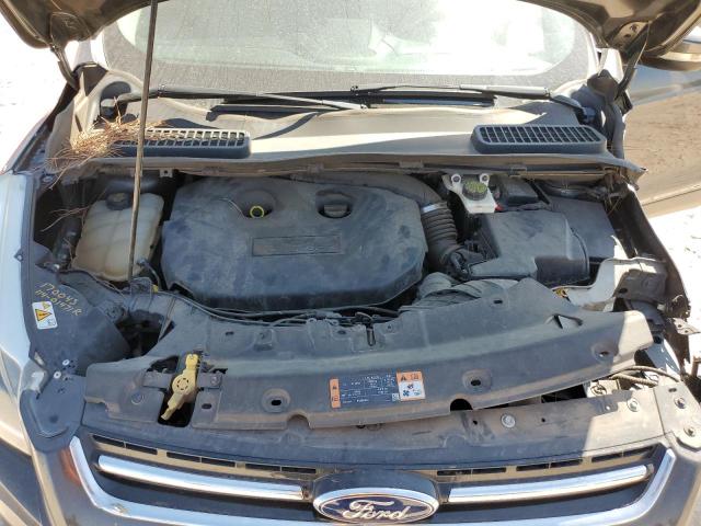 1FMCU0J94FUB93782 - 2015 FORD ESCAPE TITANIUM ნაცრისფერი ფოტო 12