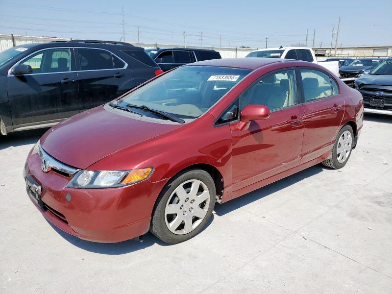 2008 HONDA CIVIC LX, 