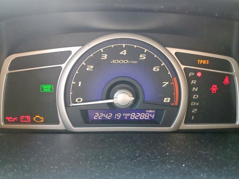 1HGFA16568L013301 - 2008 HONDA CIVIC LX MAROON photo 9