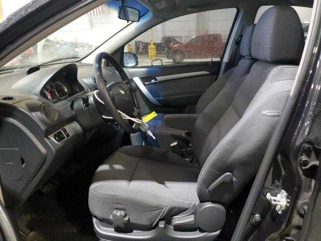 KL1TD5DE2AB131609 - 2010 CHEVROLET AVEO LS 黑色 照片 7