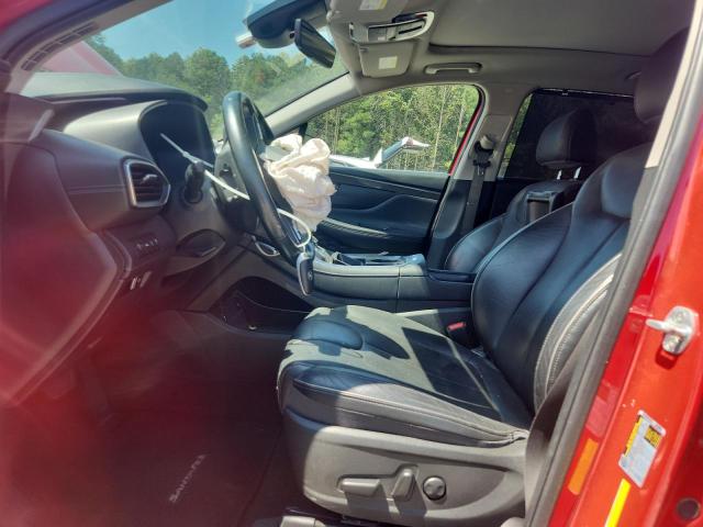 5NMS34AJ0NH432366 - 2022 HYUNDAI SANTA FE SEL أحمر صورة 7