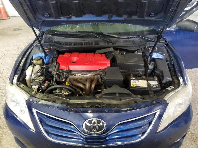 4T1BF3EK1AU546086 - 2010 TOYOTA CAMRY BASE BLUE photo 11