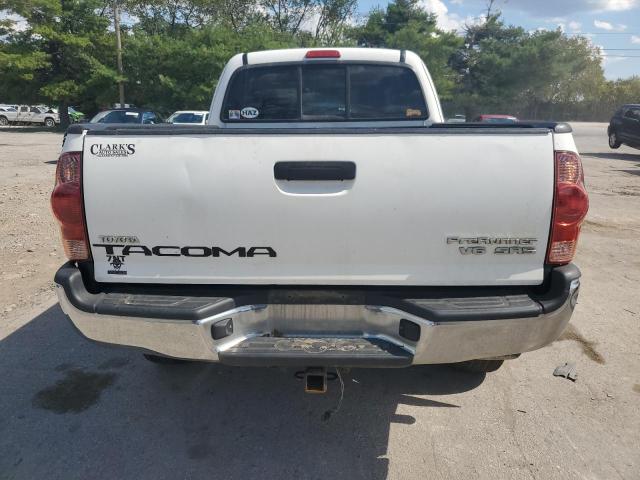 5TETU62N08Z513581 - 2008 TOYOTA TACOMA PRERUNNER ACCESS CAB WHITE photo 6